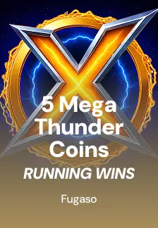 5 Mega Thunder Coins RUNNING WINS